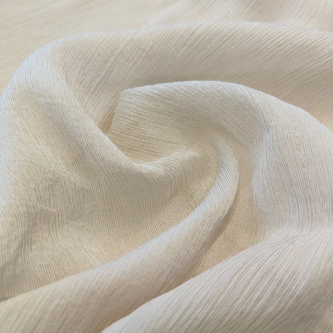 Dyeable crush Tissue ( 44 Inches Width )