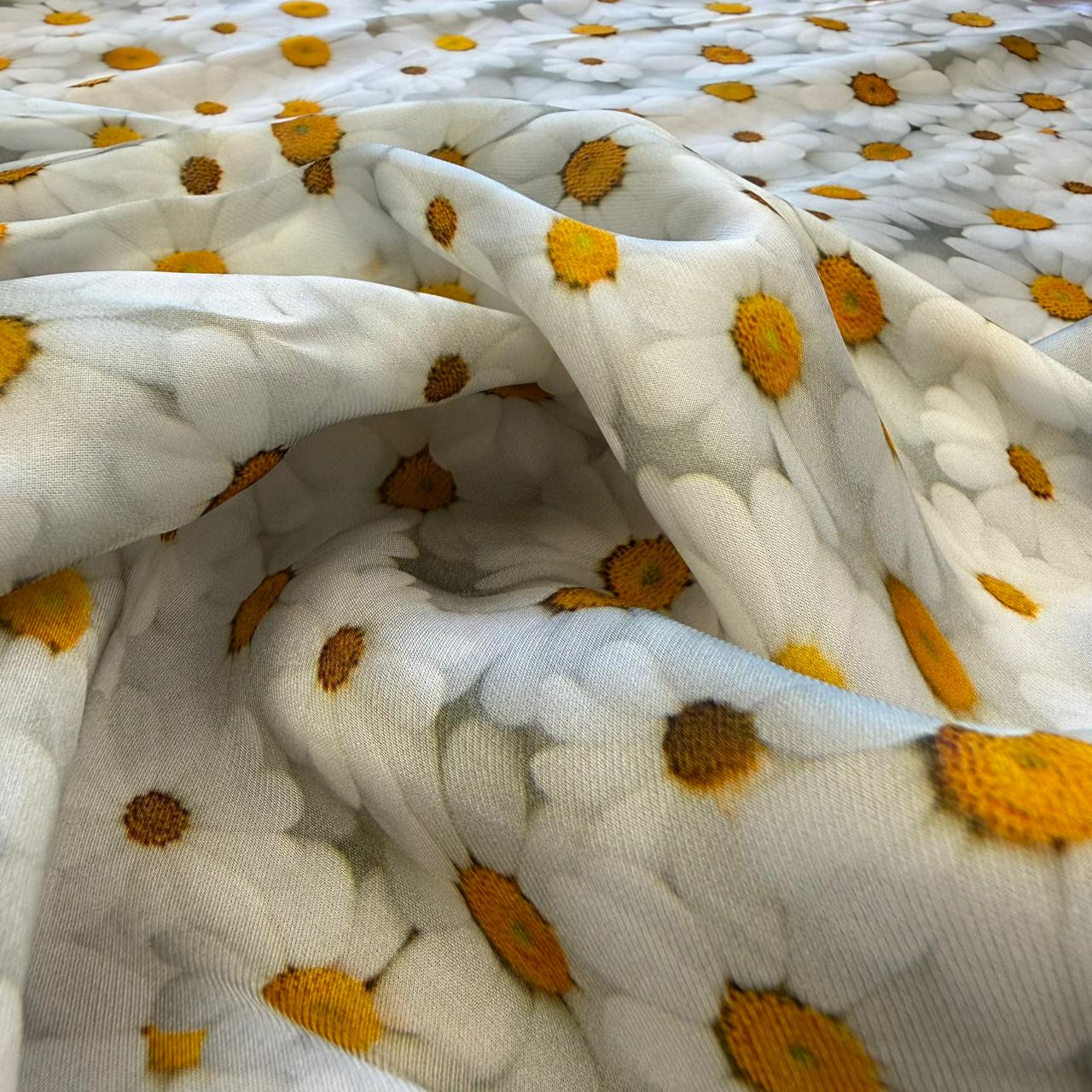 Printed Organza satin available in 44" width