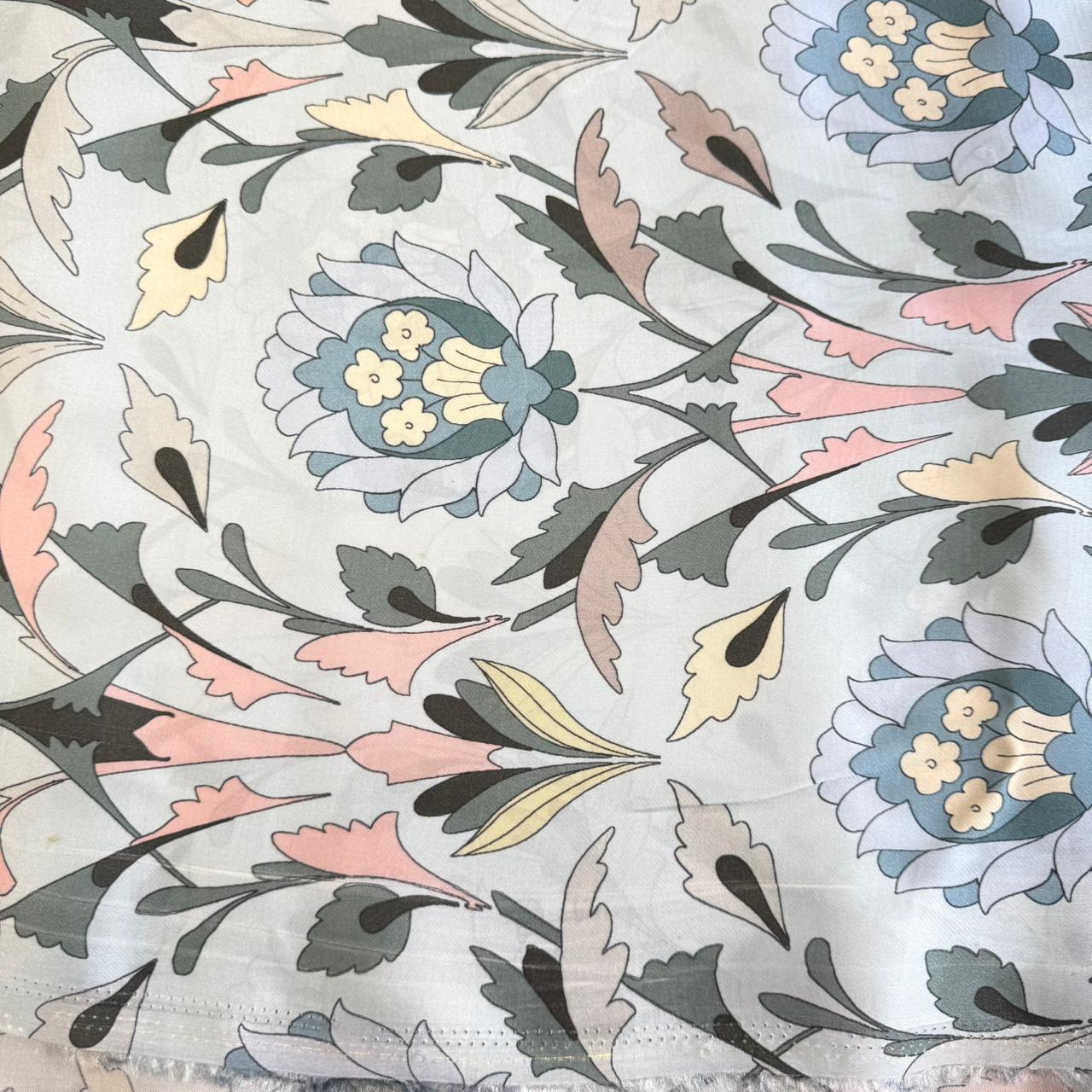 Printed Organza satin available in 44" width
