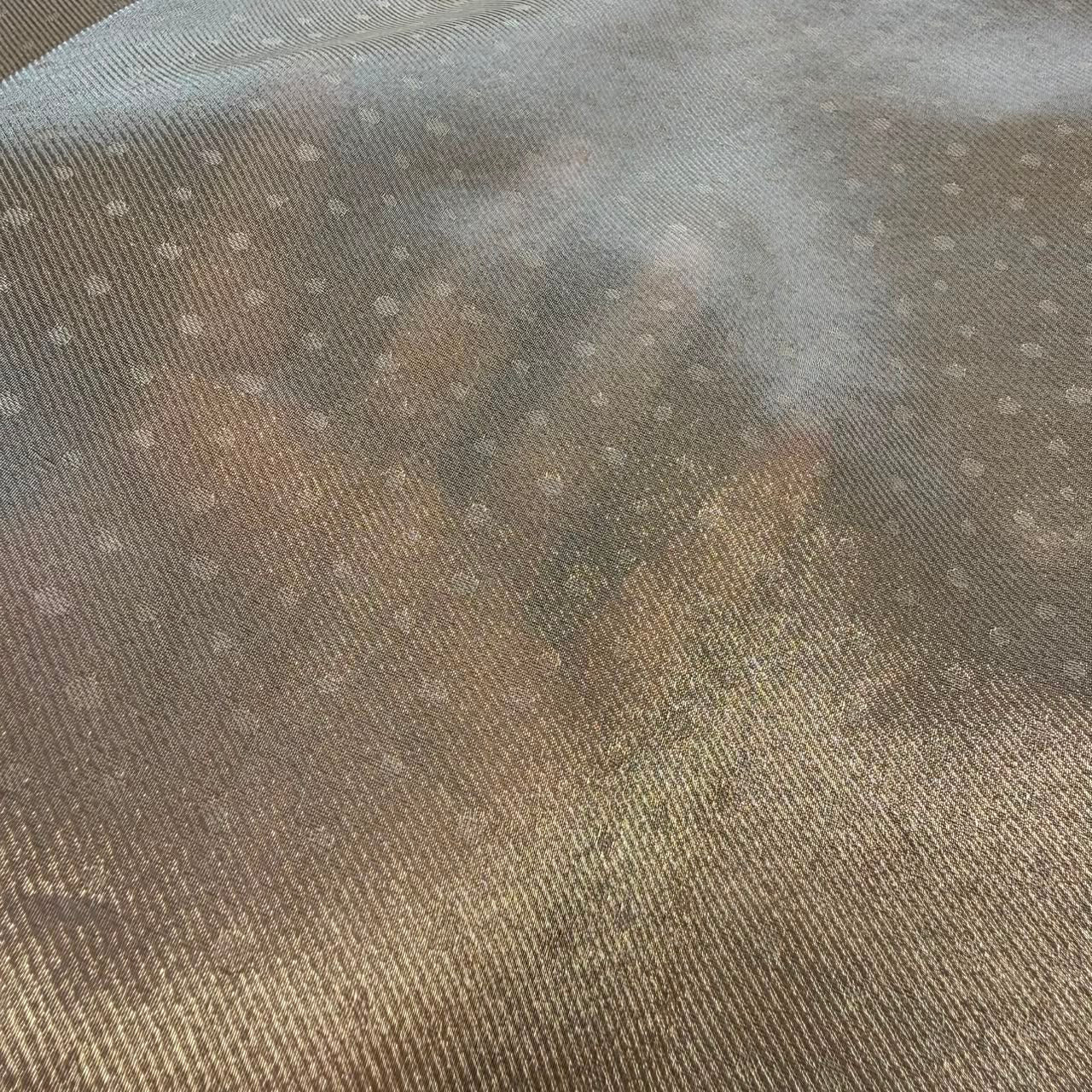 Kanjivram twill Dew Drops available in 44 inch width