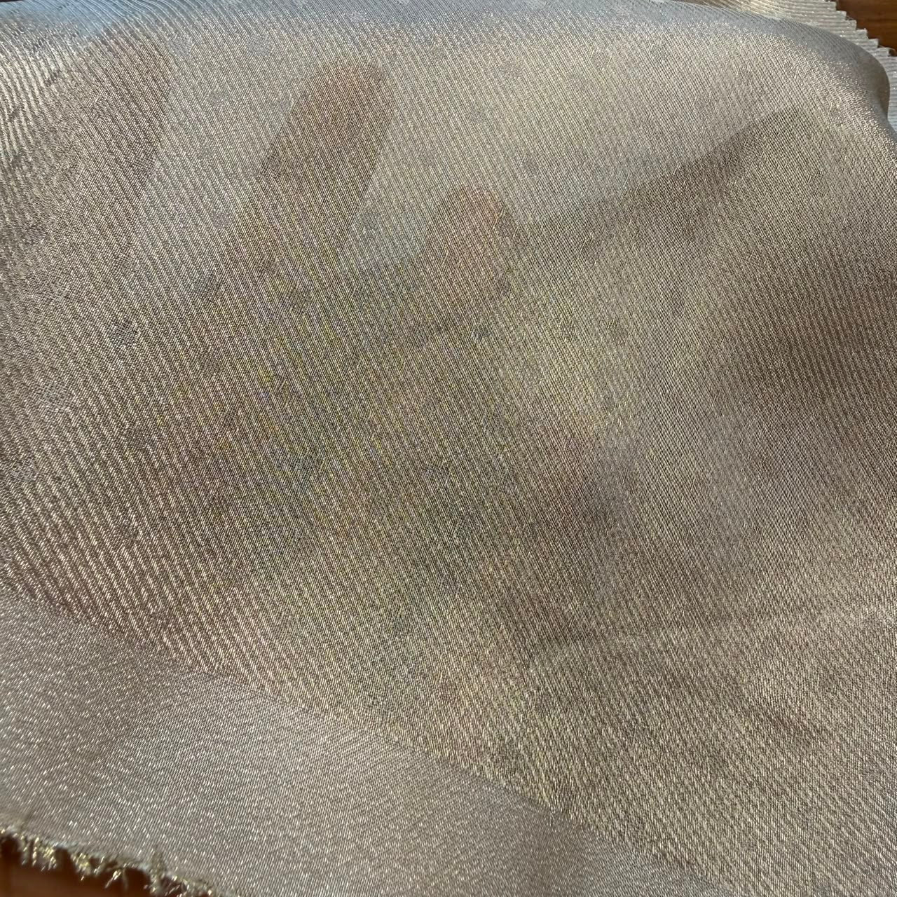 Kanjivram twill Dew Drops available in 44 inch width
