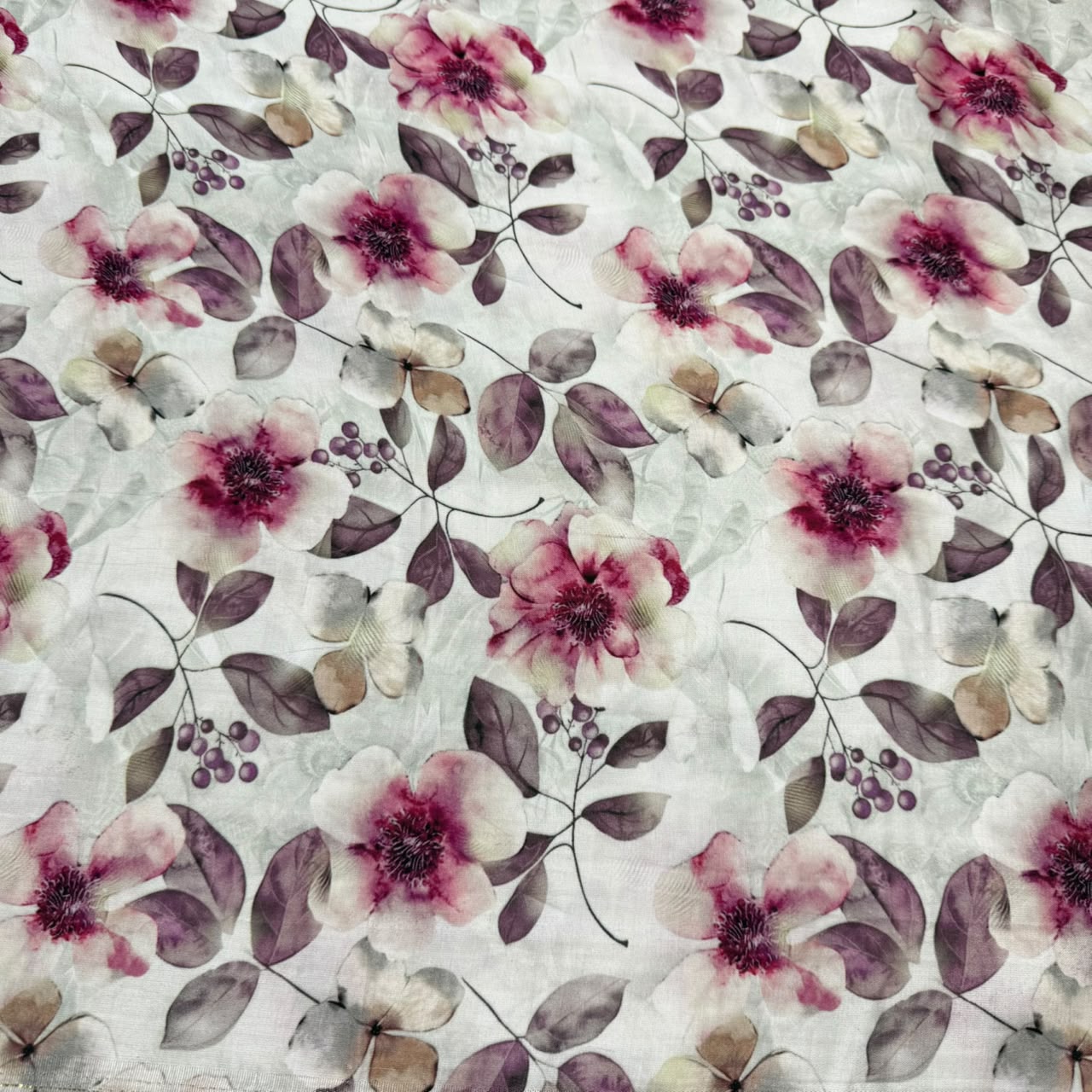 Printed Modal Satin available in 44" width