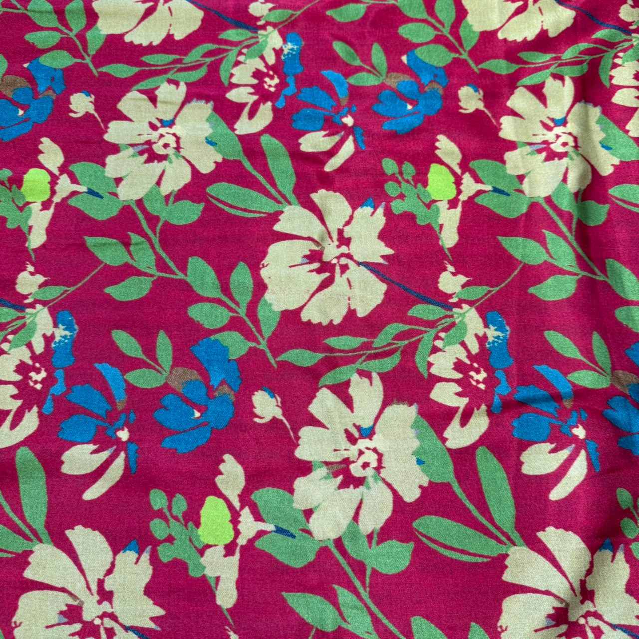 Printed Gajji Silk available in 44" width