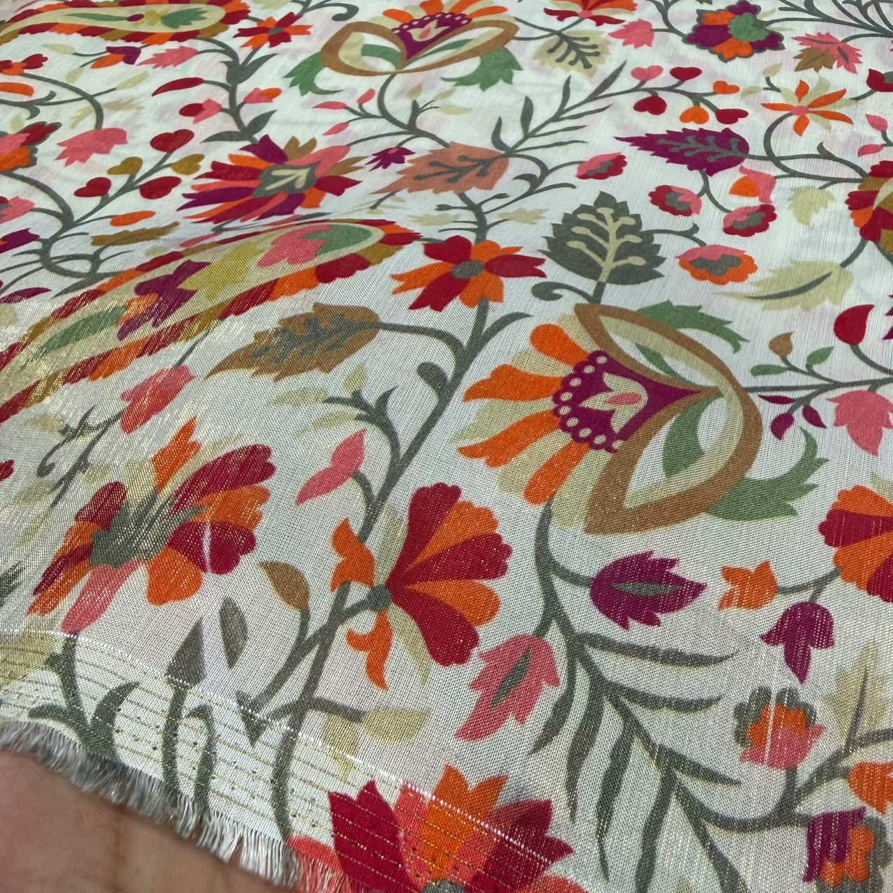 Printed Gucci Silk available in 44" width
