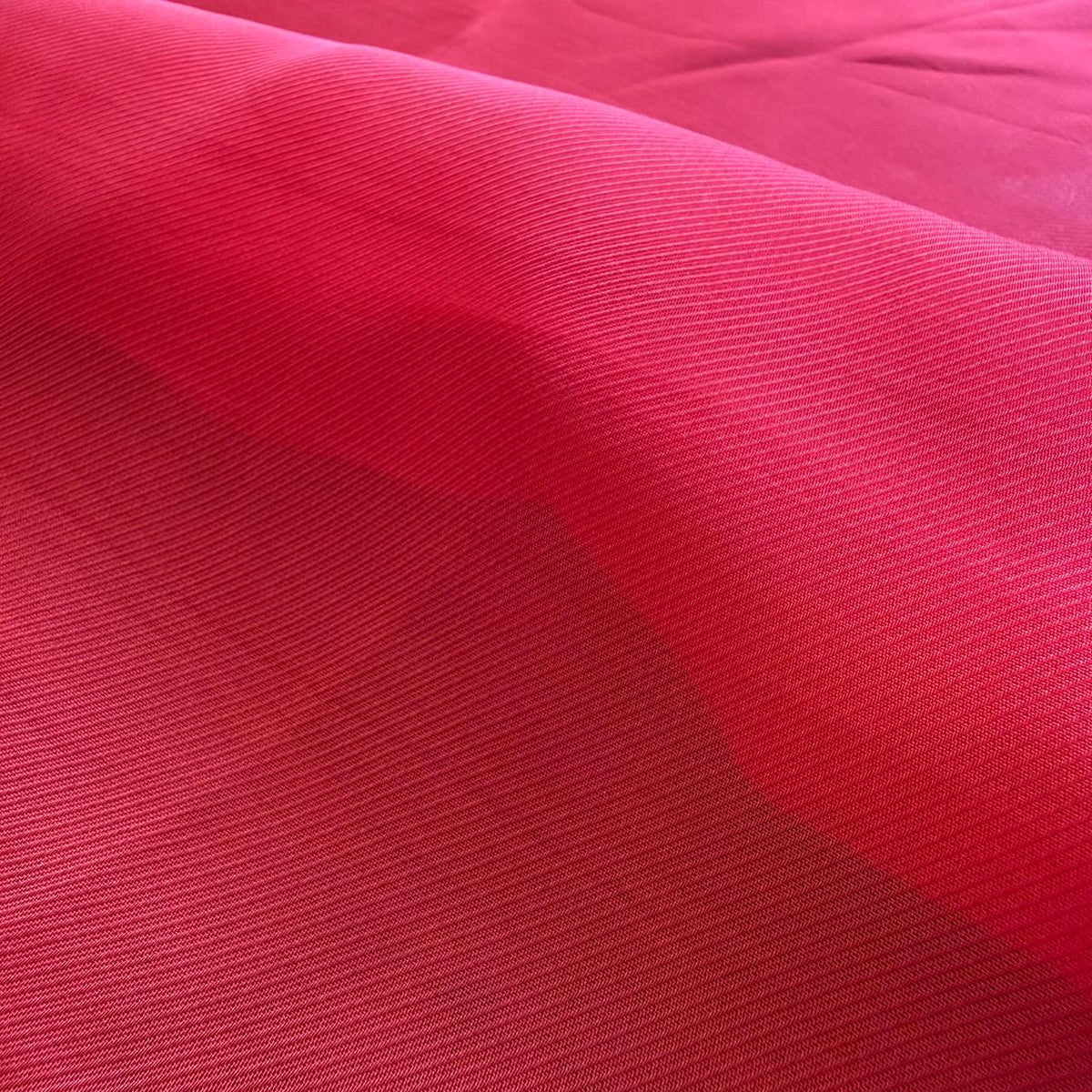 Ruby Red Organza twill available in 44" width