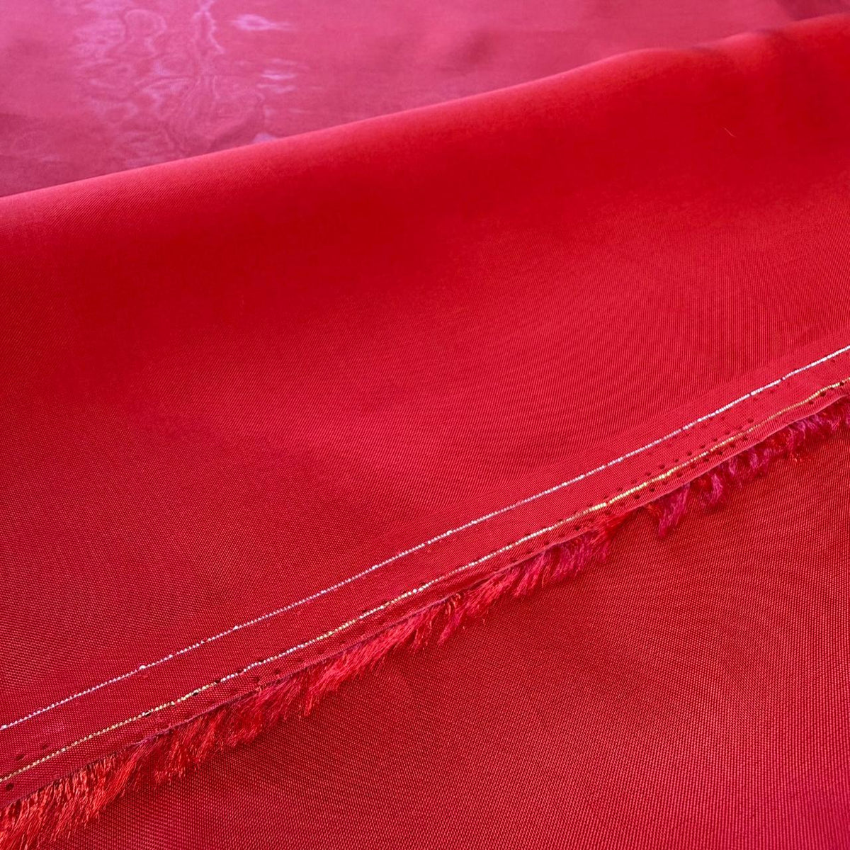 Ruby Red Glass Organza available in 44" width