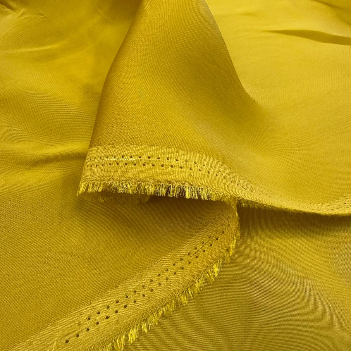 Mustard Gold Organza Satin available in 44" width