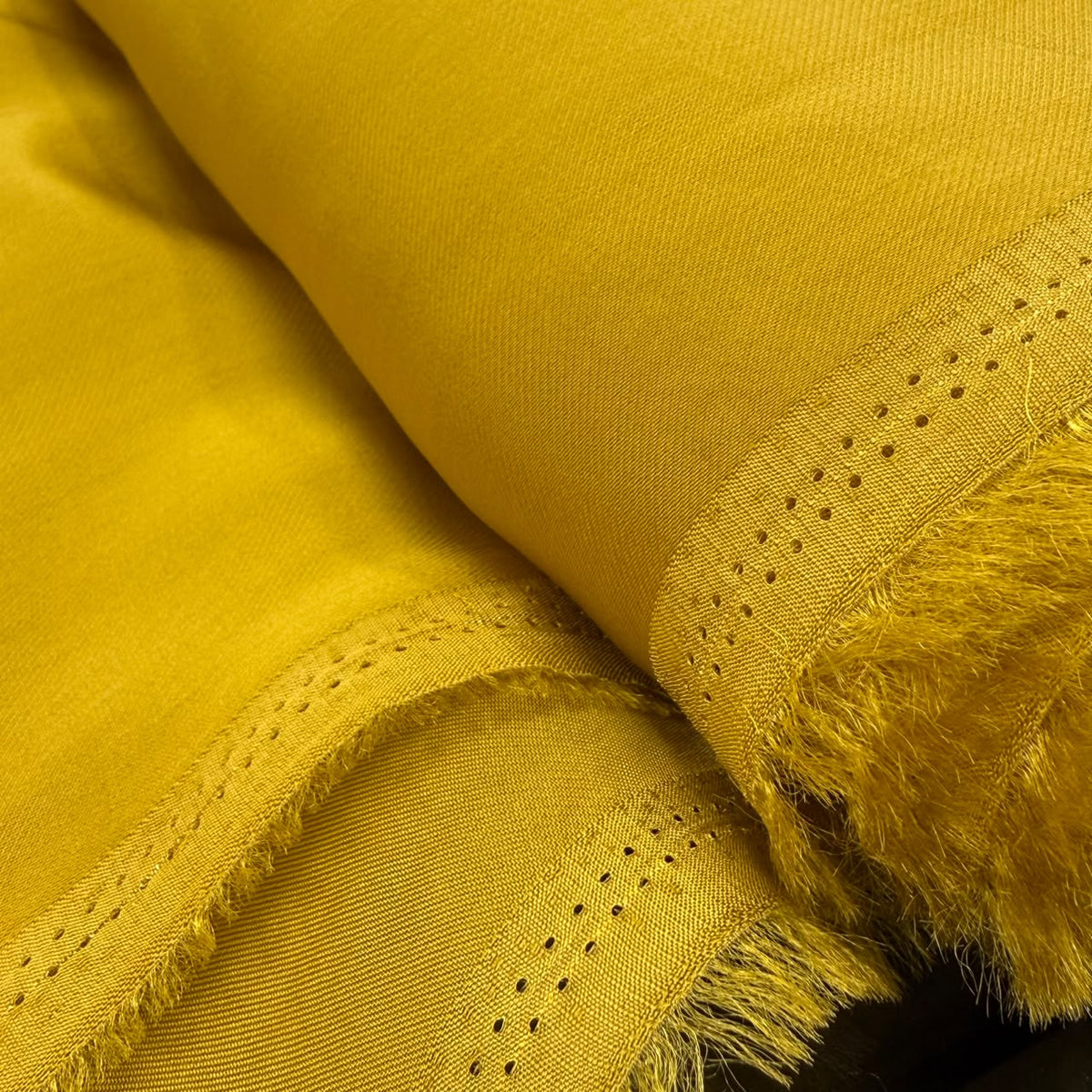 Mustard Gold Organza Satin available in 44" width