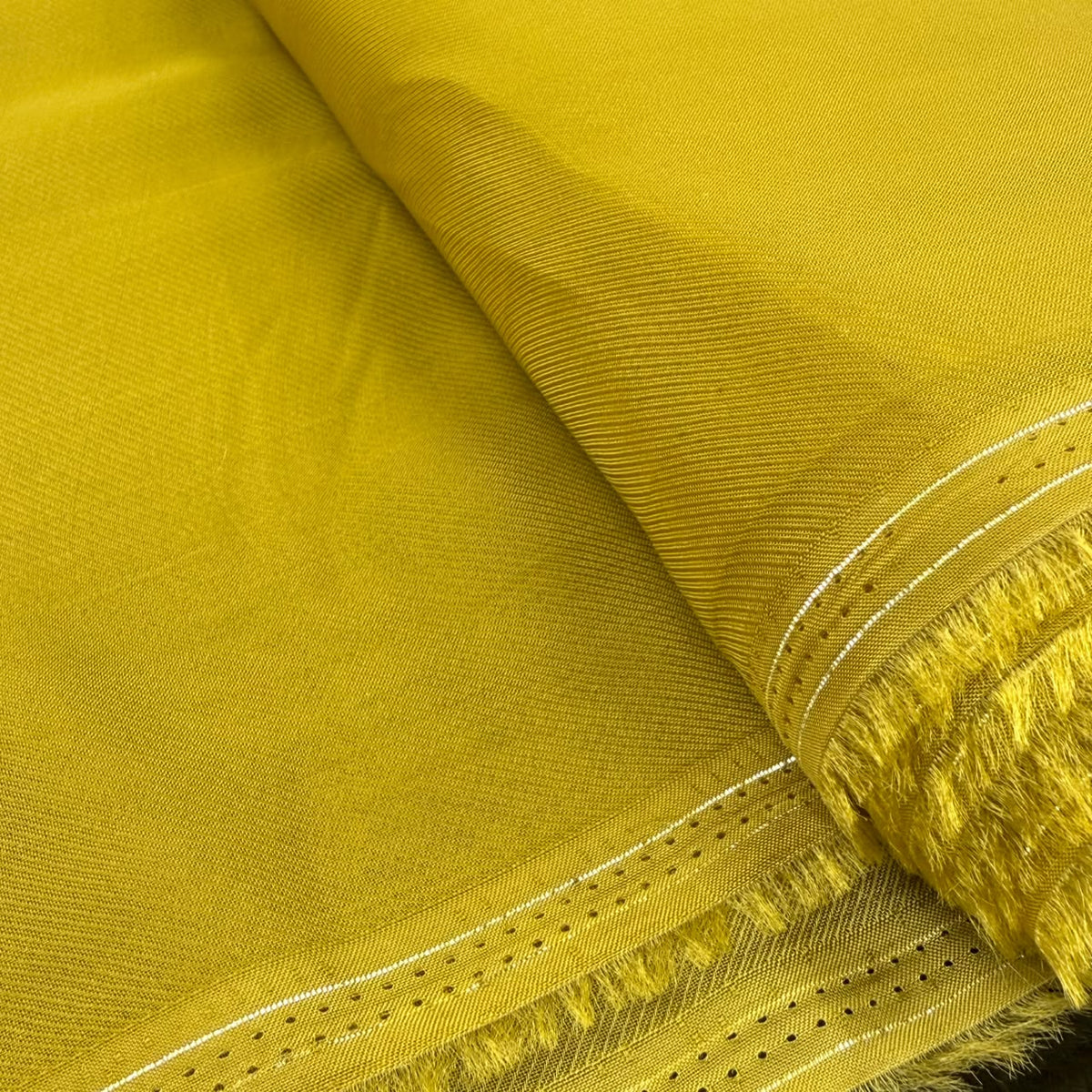 Olive Gold Organza twill available in 44" width