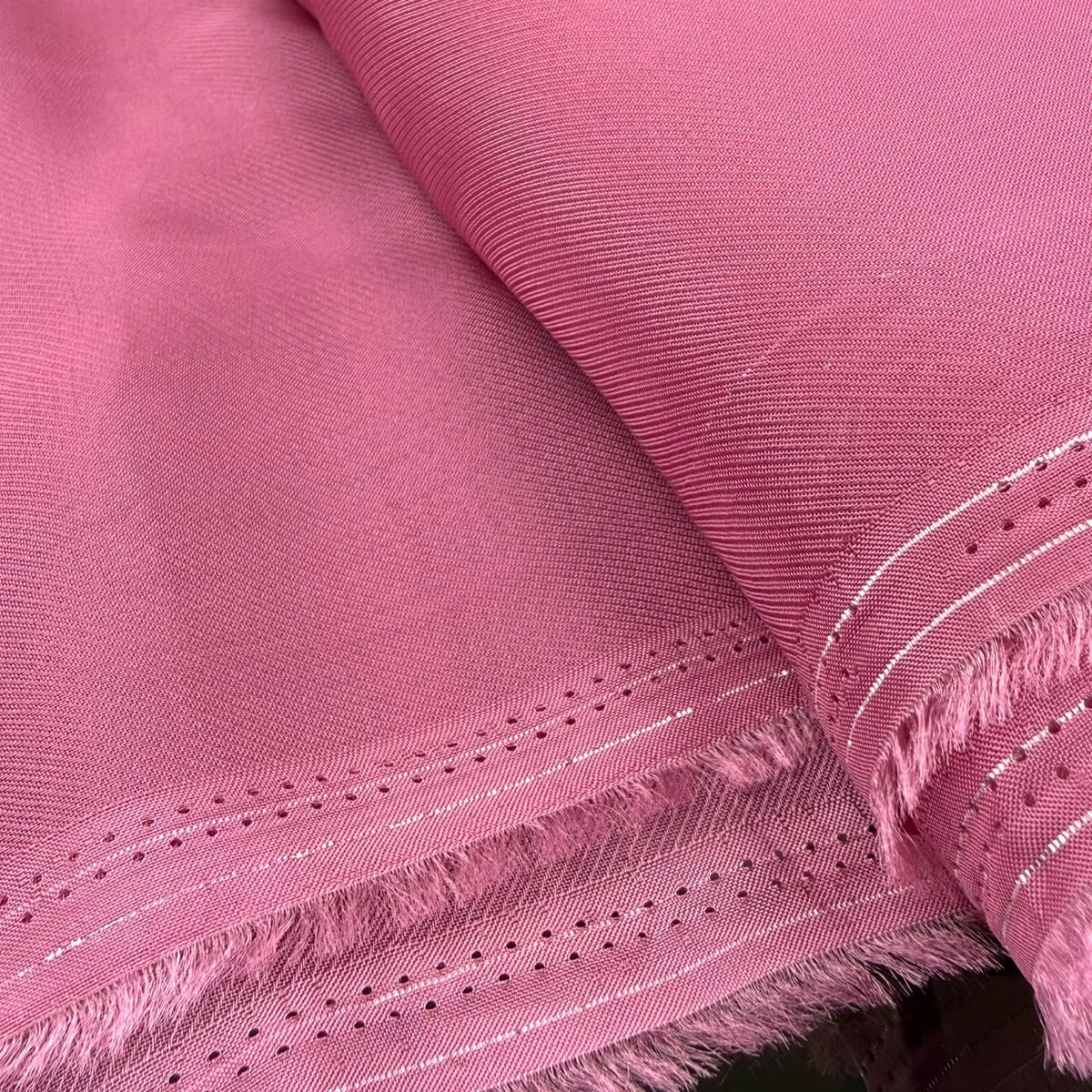 Dusty Rose Organza twill available in 44" width