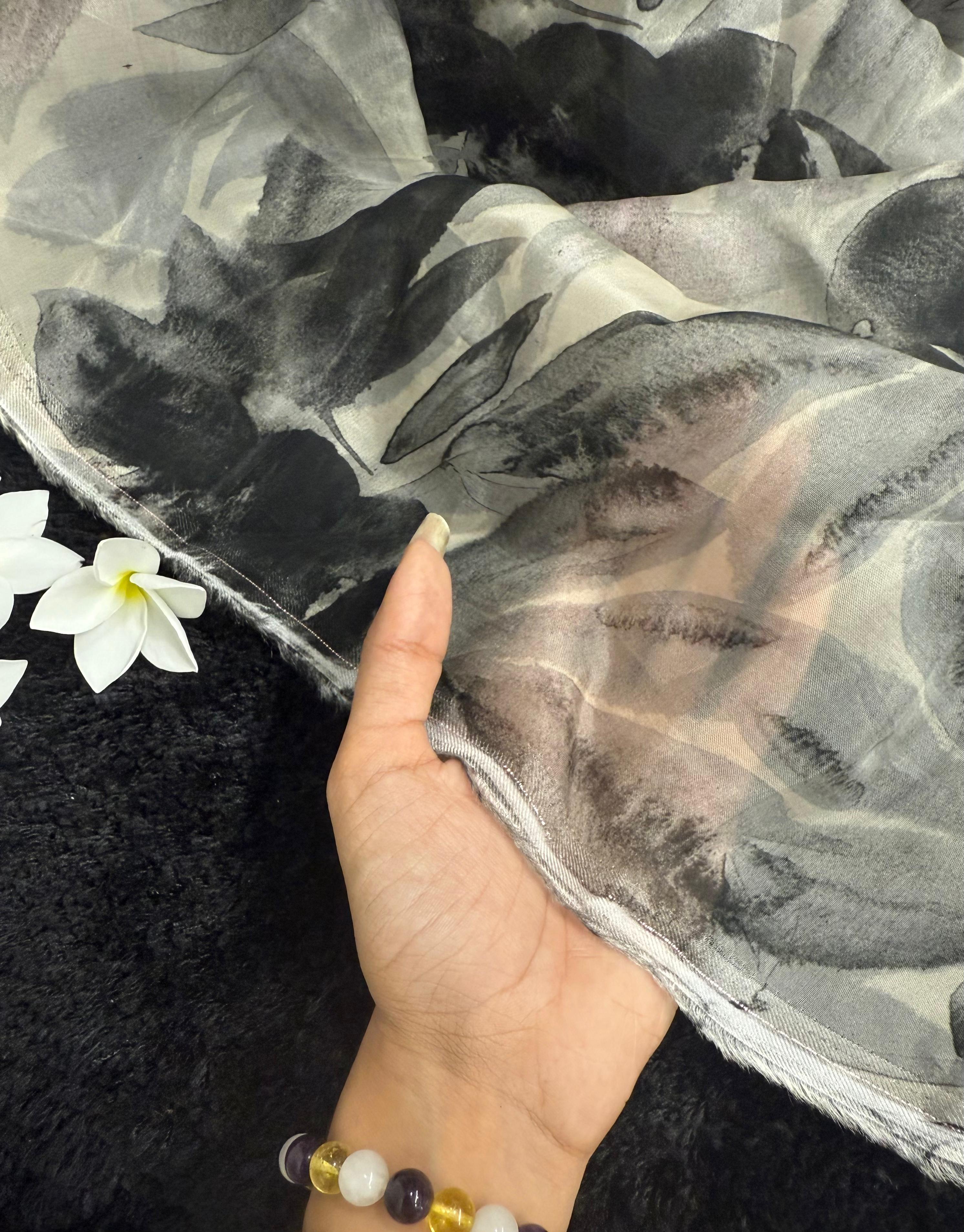 Printed Katan Silk ( 44" Inches Width )