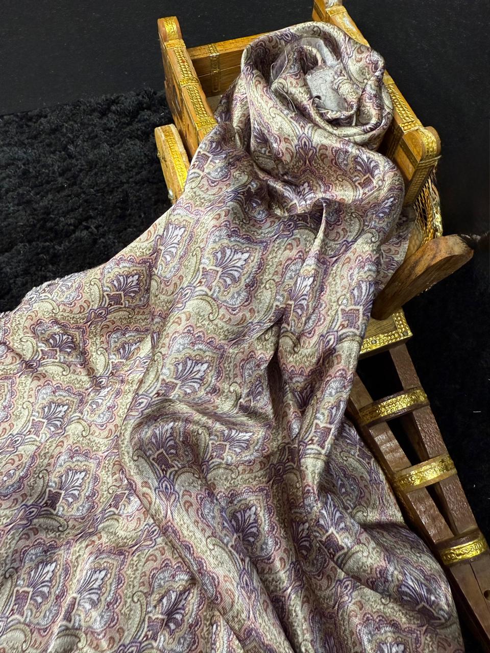 Printed Gajji Silk  ( 44" Inches Width )