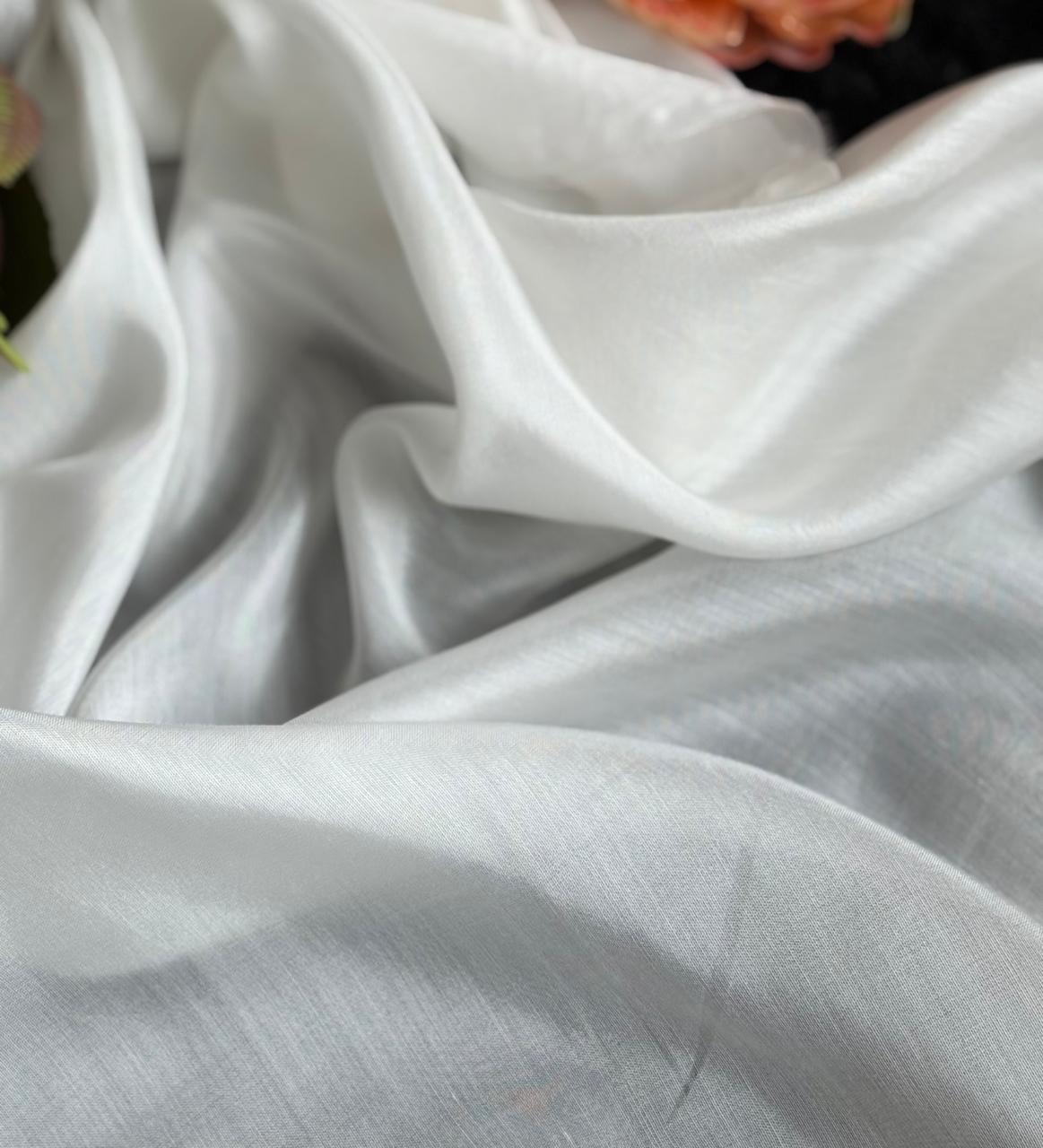 Dyeable Mul Chanderi ( 44 Inches Width )